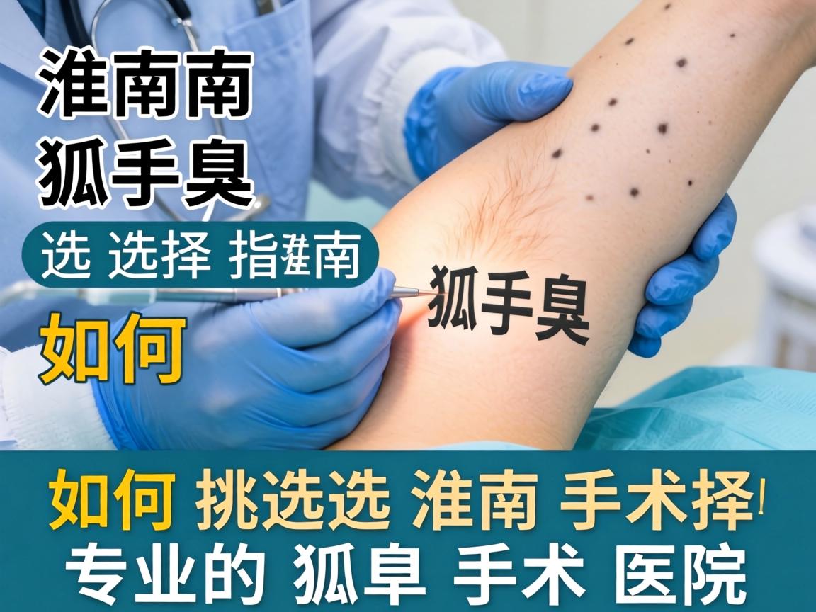 淮南狐臭手术选择指南，如何挑选淮南专业的狐臭手术医院