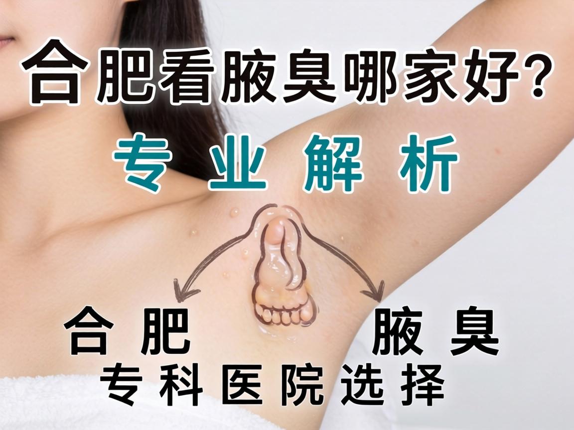 合肥看腋臭哪家好？专业解析合肥腋臭专科医院选择