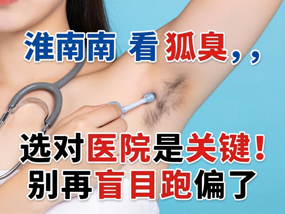 淮南看狐臭，选对医院是关键！别再盲目跑偏了