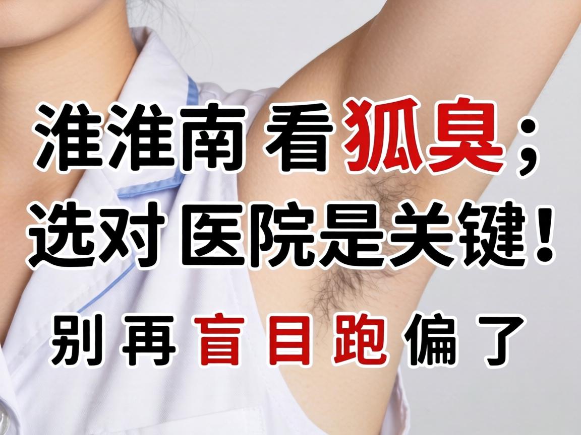 淮南看狐臭，选对医院是关键！别再盲目跑偏了