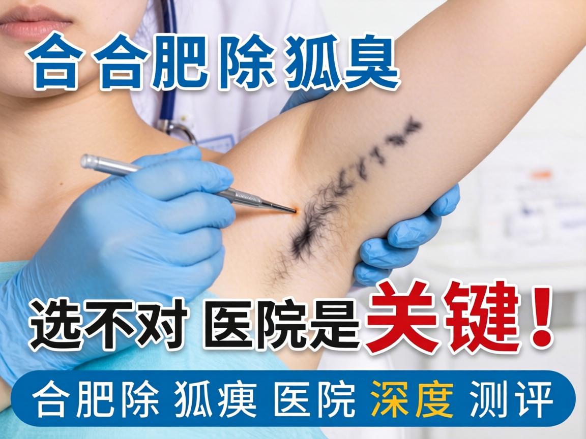 合肥除狐臭，选对医院是关键！合肥除狐臭医院深度测评