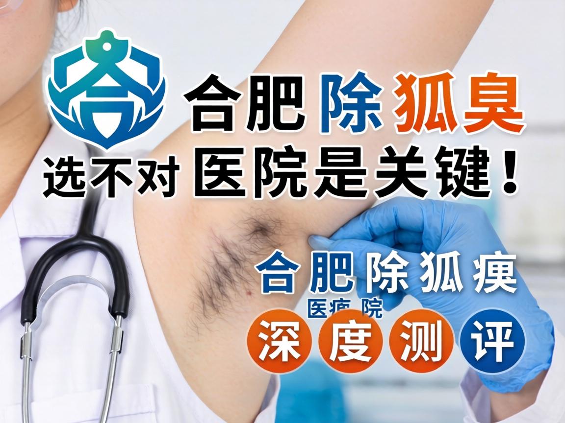 合肥除狐臭，选对医院是关键！合肥除狐臭医院深度测评