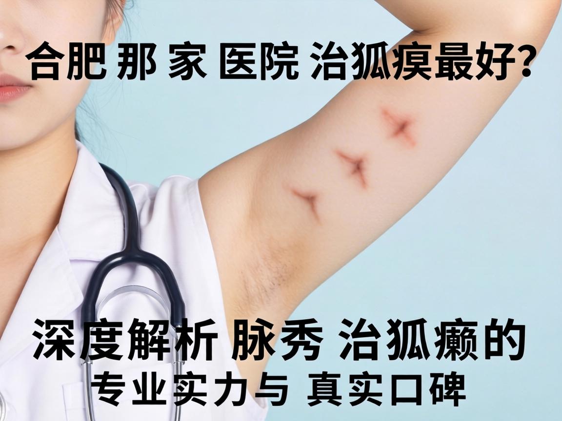 合肥那家医院治狐臭最好？深度解析腋秀治狐臭的专业实力与真实口碑