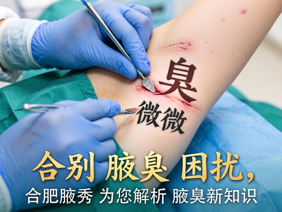 腋臭微创手术，告别腋臭困扰，合肥腋秀为您解析腋臭新知识