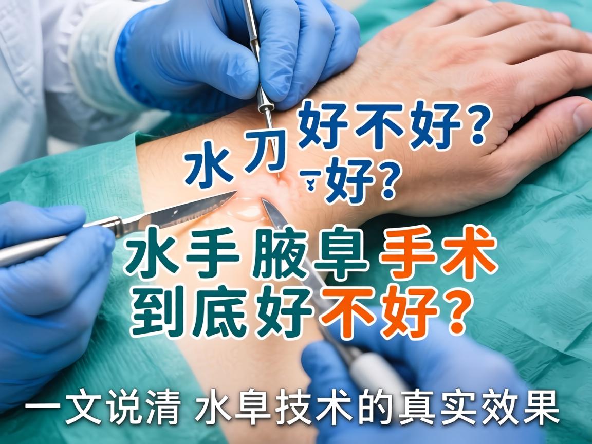 腋臭手术水刀好不好？水刀腋臭手术到底好不好？一文说清水刀技术的真实效果
