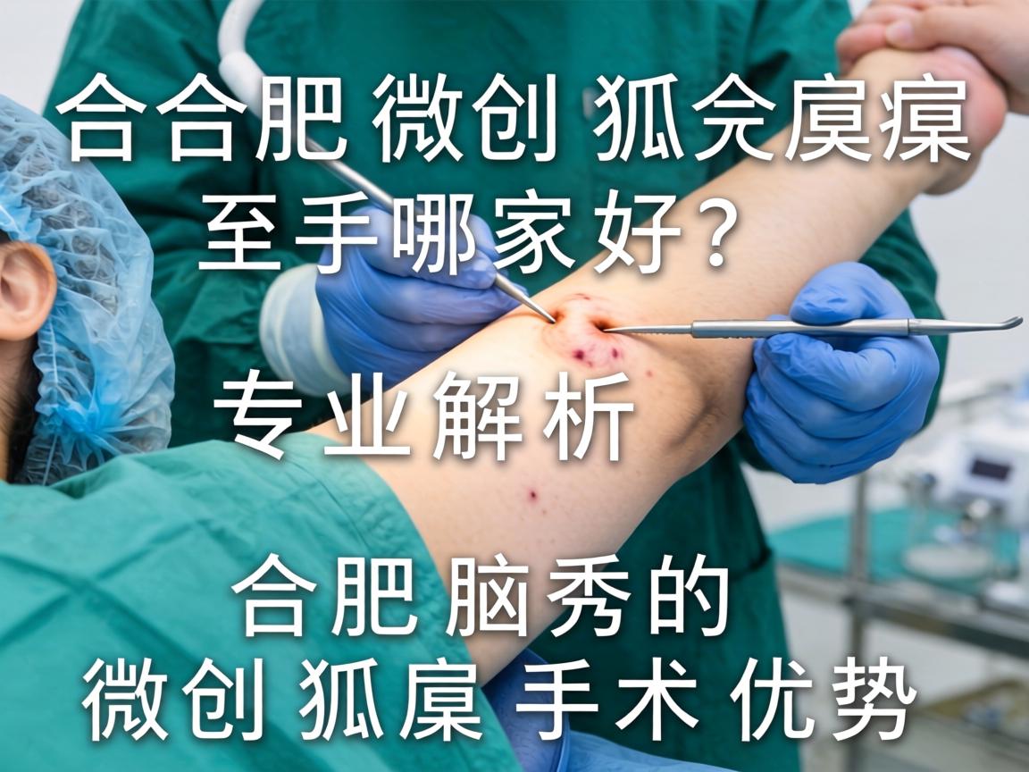 合肥微创狐臭手术哪家好？专业解析合肥腋秀的微创狐臭手术优势