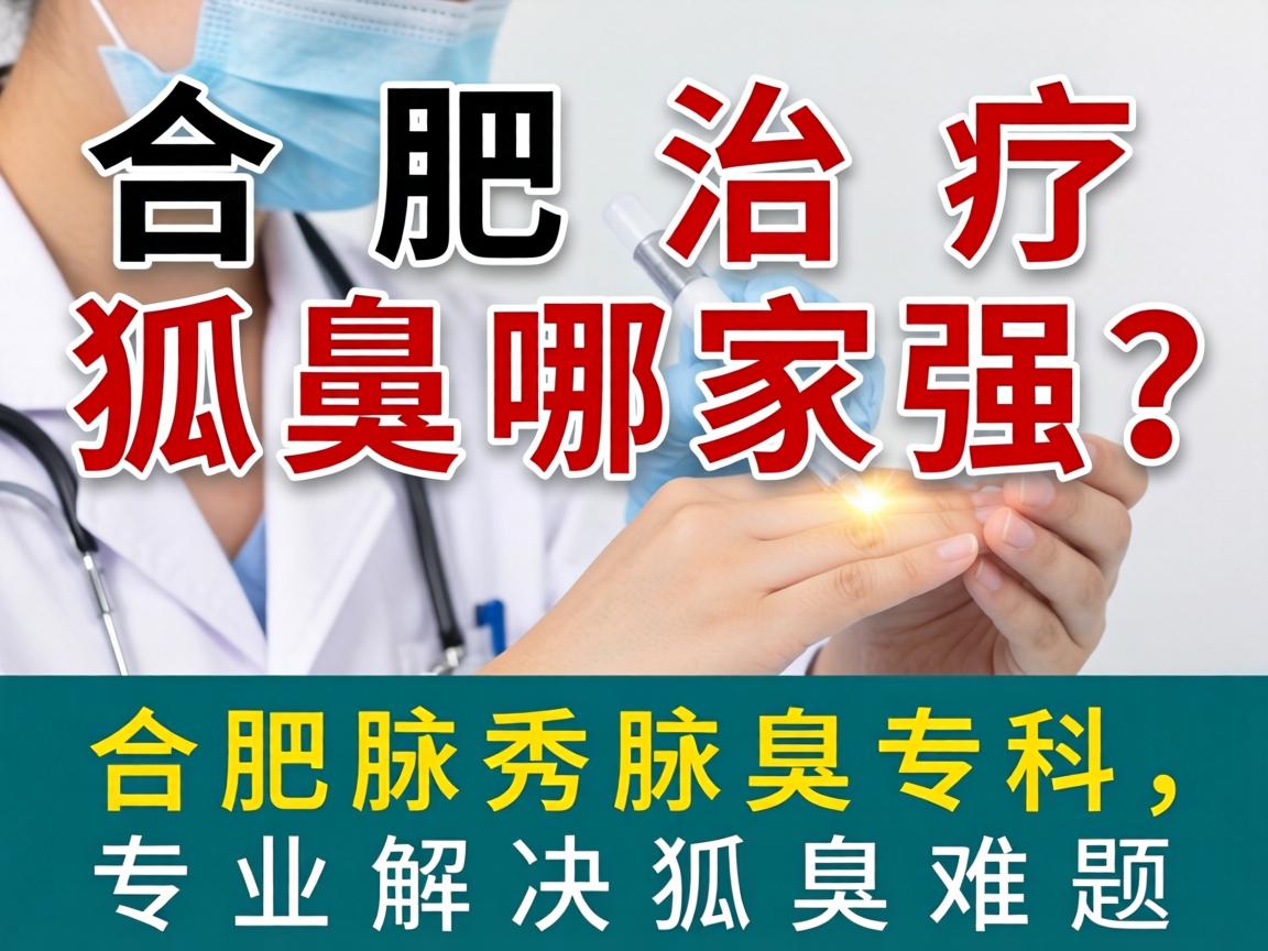 合肥治疗狐臭哪家强？合肥腋秀腋臭专科，专业解决狐臭难题