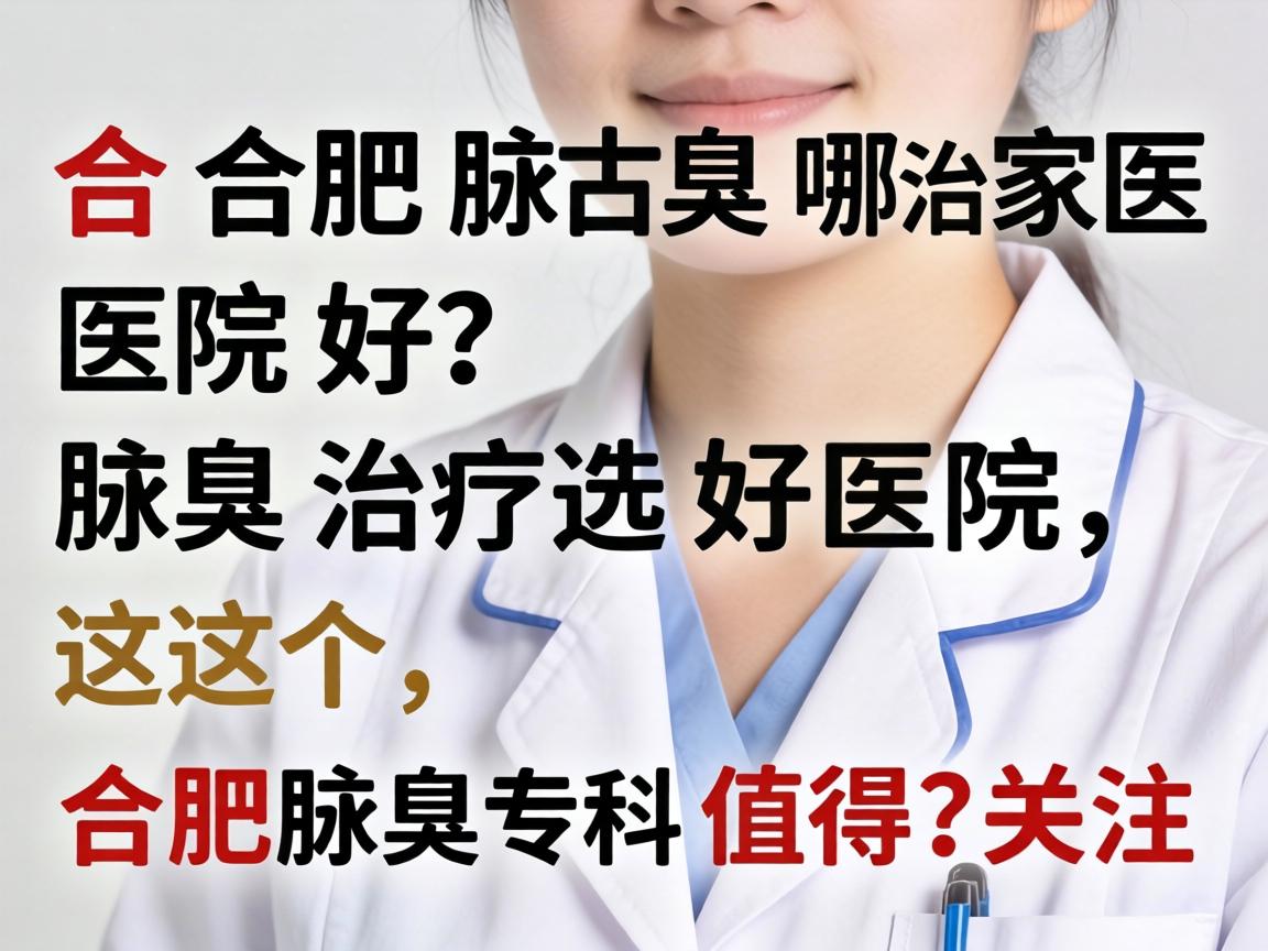 合肥腋臭哪家医院好？腋臭治疗选好医院，这个合肥腋臭专科值得关注