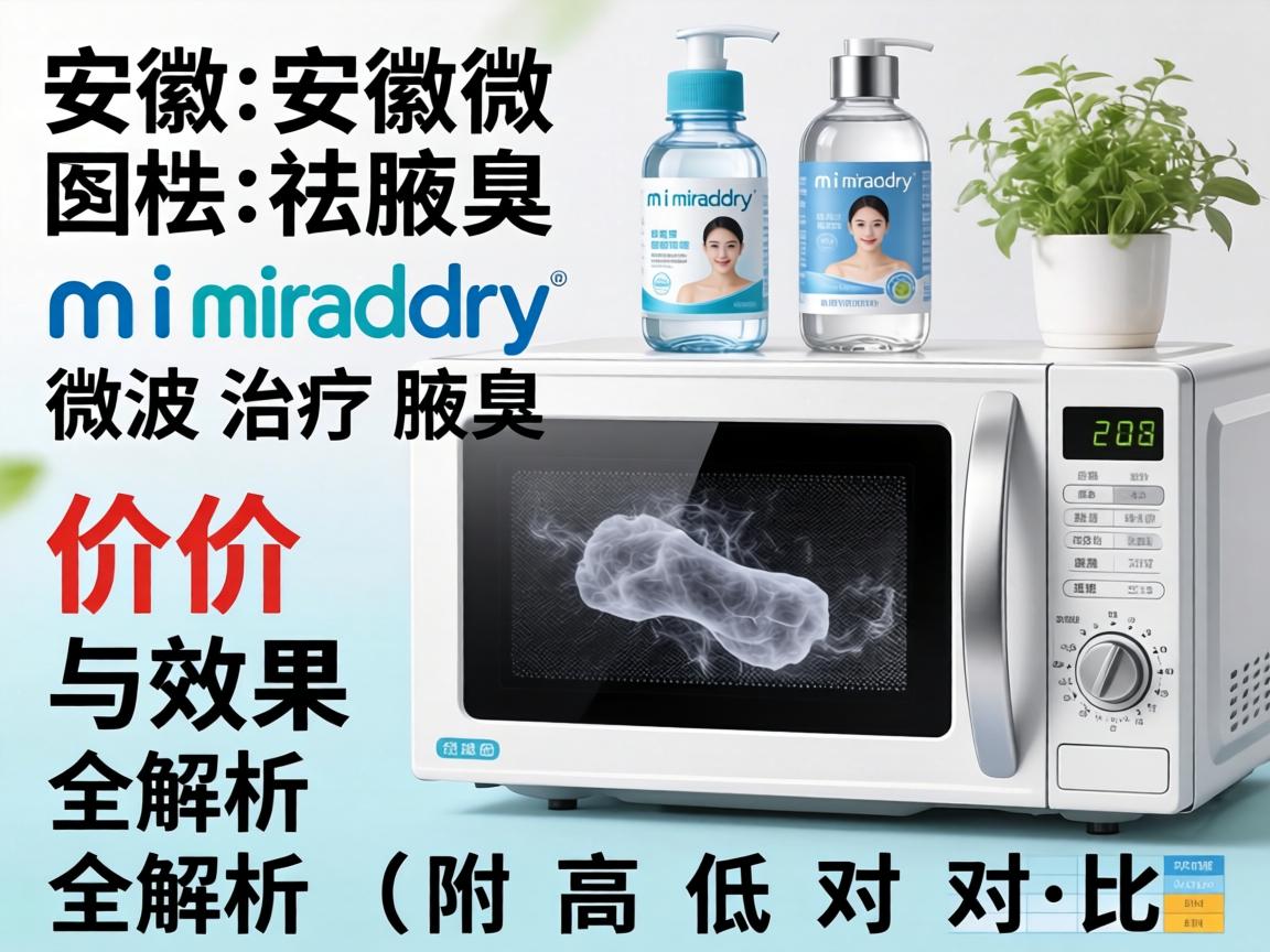 安徽微波祛腋臭，miradry微波治疗腋臭价格与效果全解析（附高低对比表）