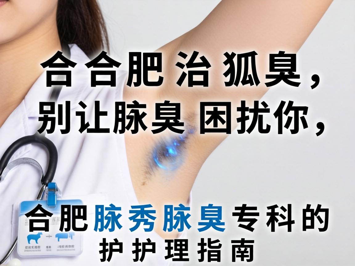 合肥治狐臭，别让腋臭困扰你，合肥腋秀腋臭专科的护理指南