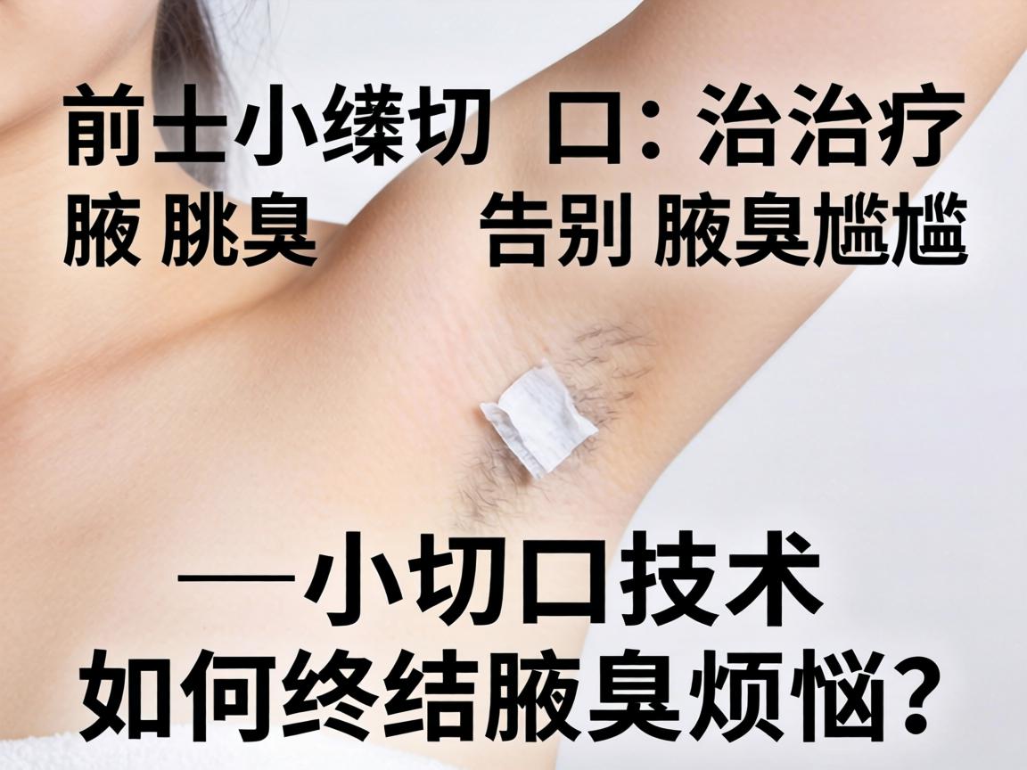 小切口治疗腋臭，告别腋臭尴尬—小切口技术如何终结腋臭烦恼？