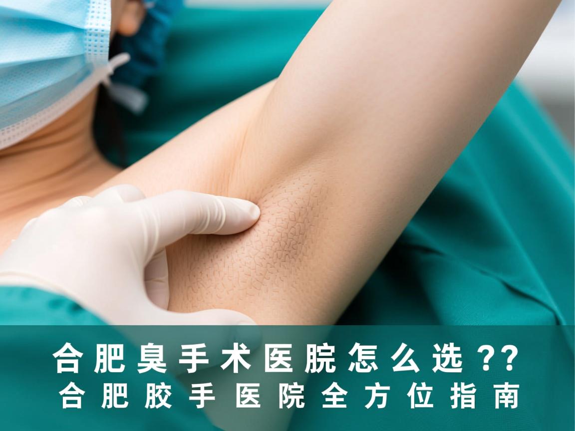 合肥腋臭手术医院怎么选?合肥腋臭手术医院全方位指南 合肥腋臭手术医院怎么选?合肥腋臭手术医院全方位指南