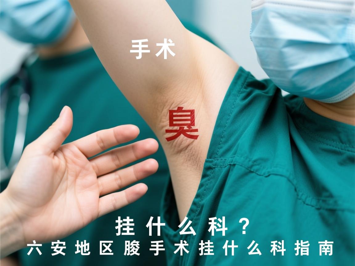 腋臭手术挂什么科?六安地区腋臭手术挂什么科指南 腋臭手术挂什么科?六安地区腋臭手术挂什么科指南