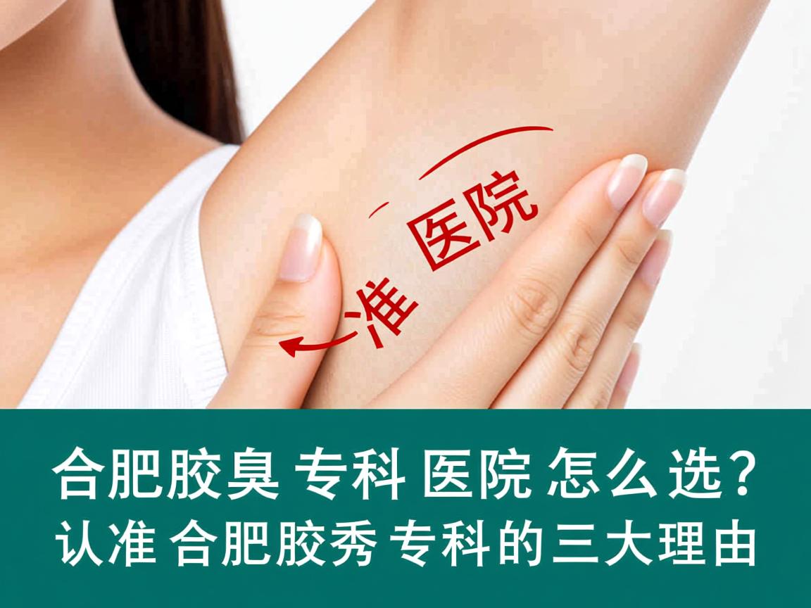 合肥腋臭专科医院怎么选?认准合肥腋秀专科的三大理由 合肥腋臭专科医院怎么选?认准合肥腋秀专科的三大理由