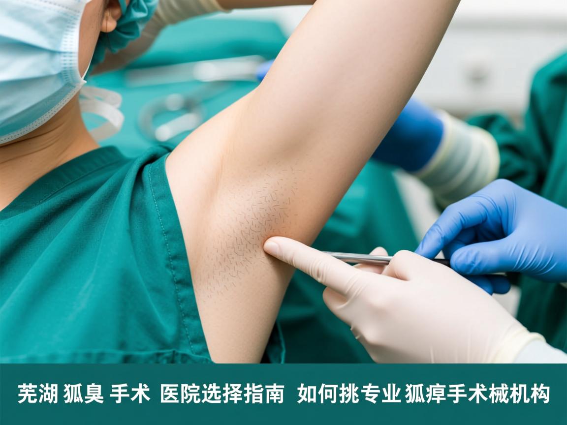 芜湖狐臭手术医院选择指南,如何挑选专业狐臭手术机构 芜湖狐臭手术医院选择指南,如何挑选专业狐臭手术机构
