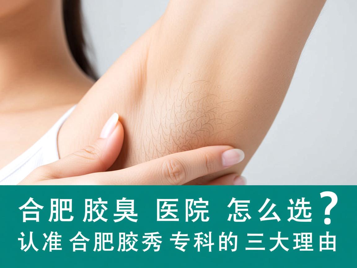 合肥腋臭医院怎么选?认准合肥腋秀专科的三大理由 合肥腋臭医院怎么选?认准合肥腋秀专科的三大理由
