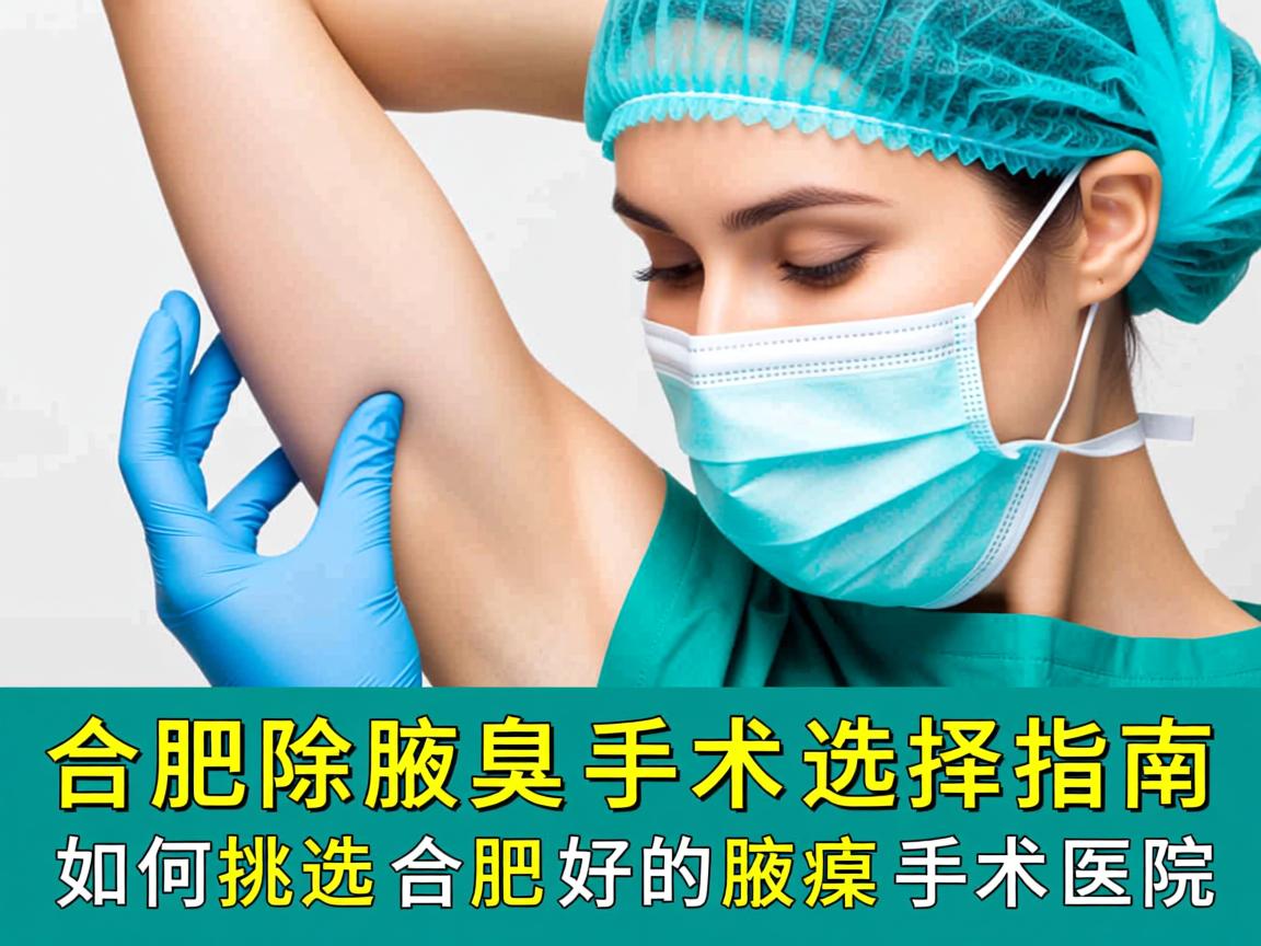合肥除腋臭手术选择指南,如何挑选合肥好的腋臭手术医院 合肥除腋臭手术选择指南,如何挑选合肥好的腋臭手术医院
