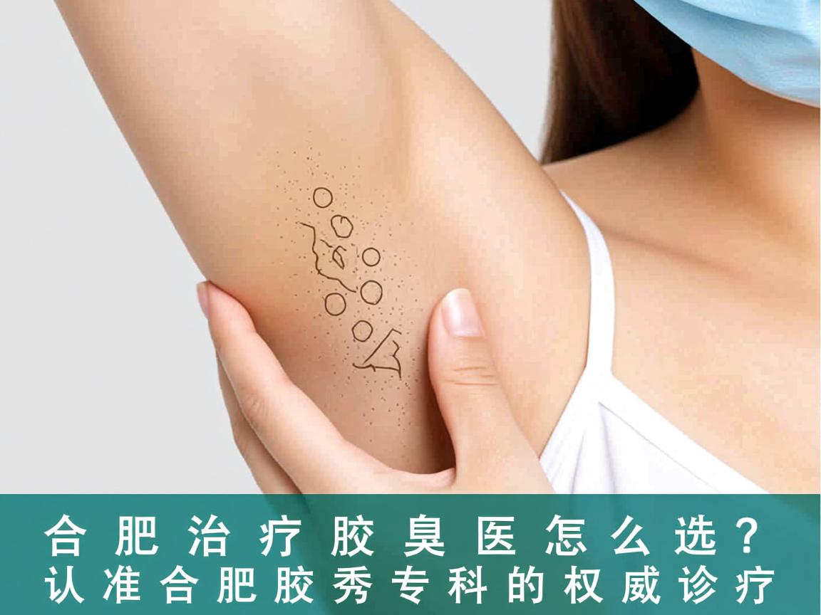 合肥治疗腋臭医院怎么选？认准合肥腋秀专科的权威诊疗