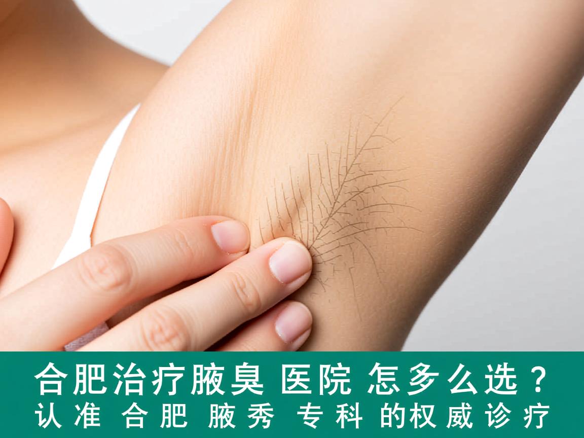 合肥治疗腋臭医院怎么选？认准合肥腋秀专科的权威诊疗