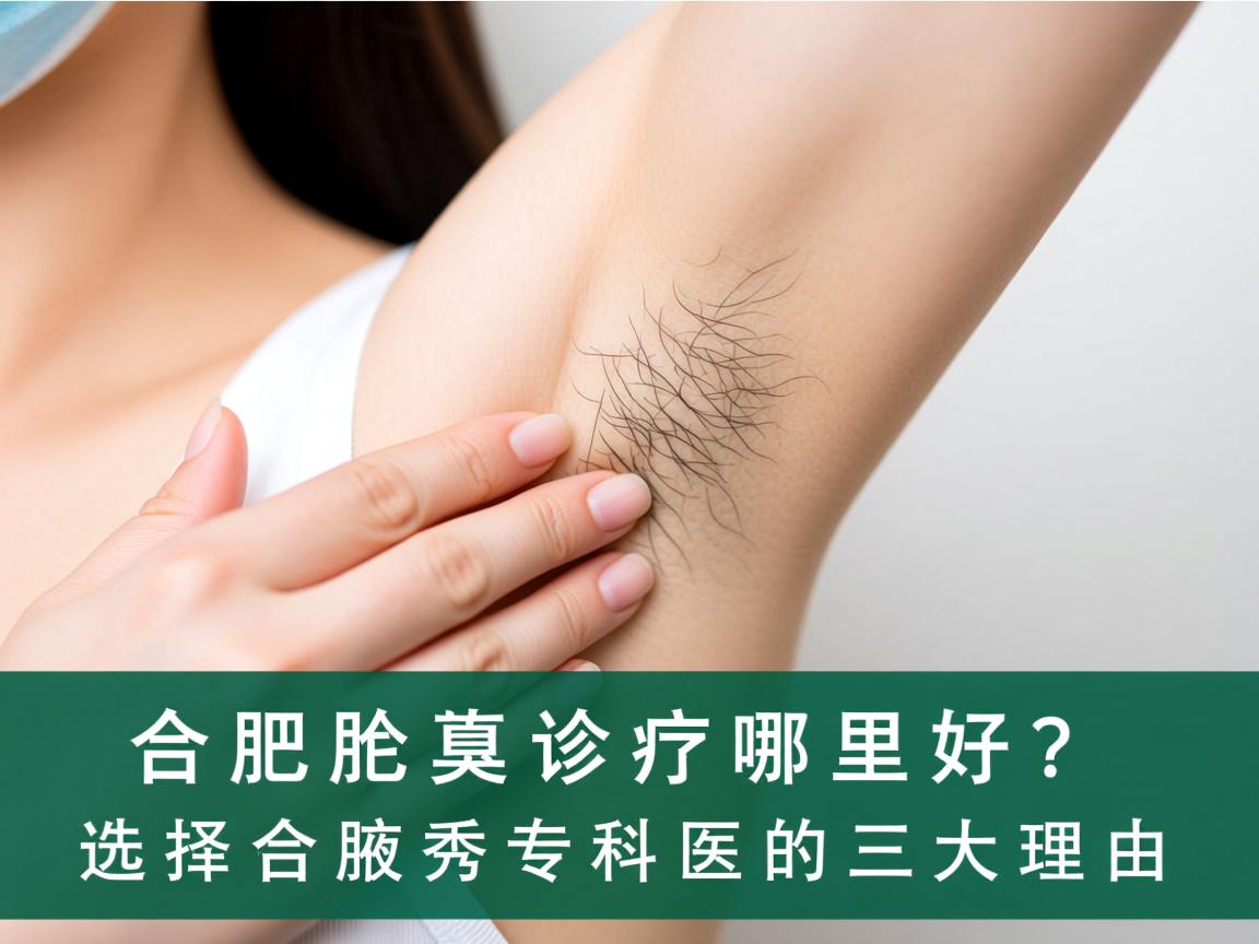 合肥腋臭诊疗哪里好?选择合肥腋秀专科的三大理由 合肥腋臭诊疗哪里好?选择合肥腋秀专科的三大理由