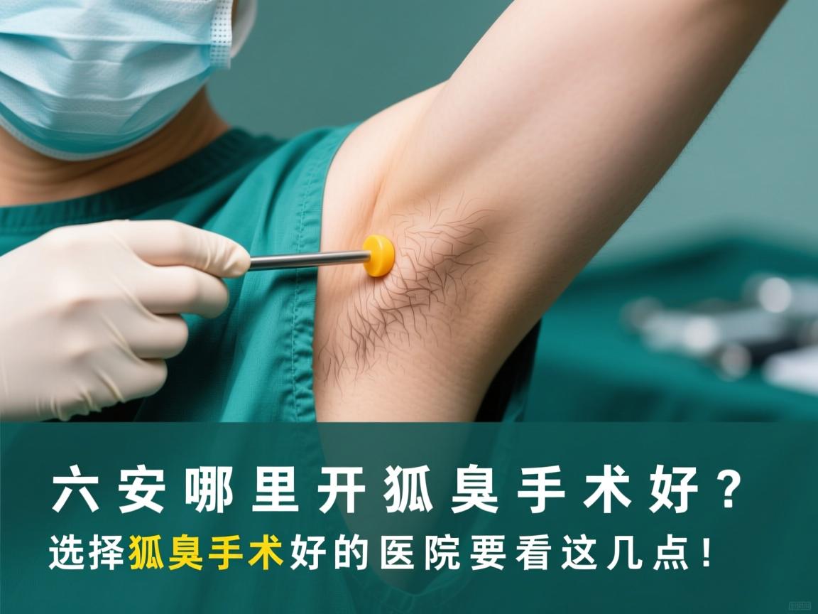 六安哪里开狐臭手术好?选择狐臭手术好的医院要看这几点! 六安哪里开狐臭手术好?选择狐臭手术好的医院要看这几点!