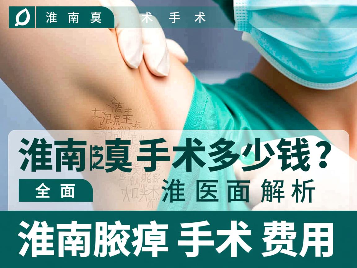 淮南腋臭手术多少钱?全面解析淮南腋臭手术费用 淮南腋臭手术多少钱?全面解析淮南腋臭手术费用