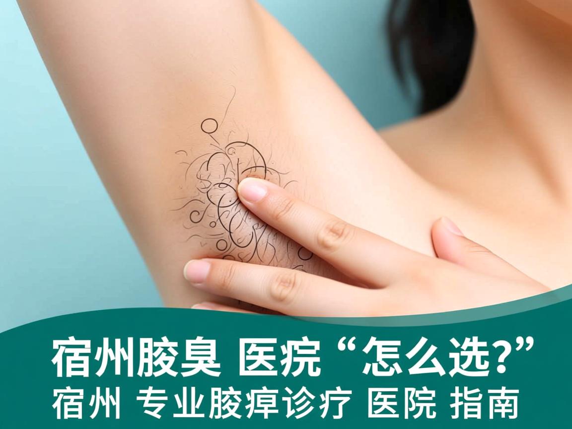 宿州腋臭医院怎么选?宿州专业腋臭诊疗医院指南 宿州腋臭医院怎么选?宿州专业腋臭诊疗医院指南