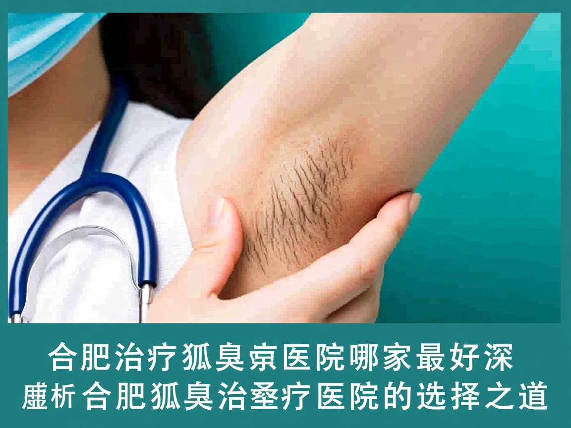 合肥治疗狐臭医院哪家最好?深度解析合肥狐臭治疗医院的选择之道 合肥治疗狐臭医院哪家最好?深度解析合肥狐臭治疗医院的选择之道