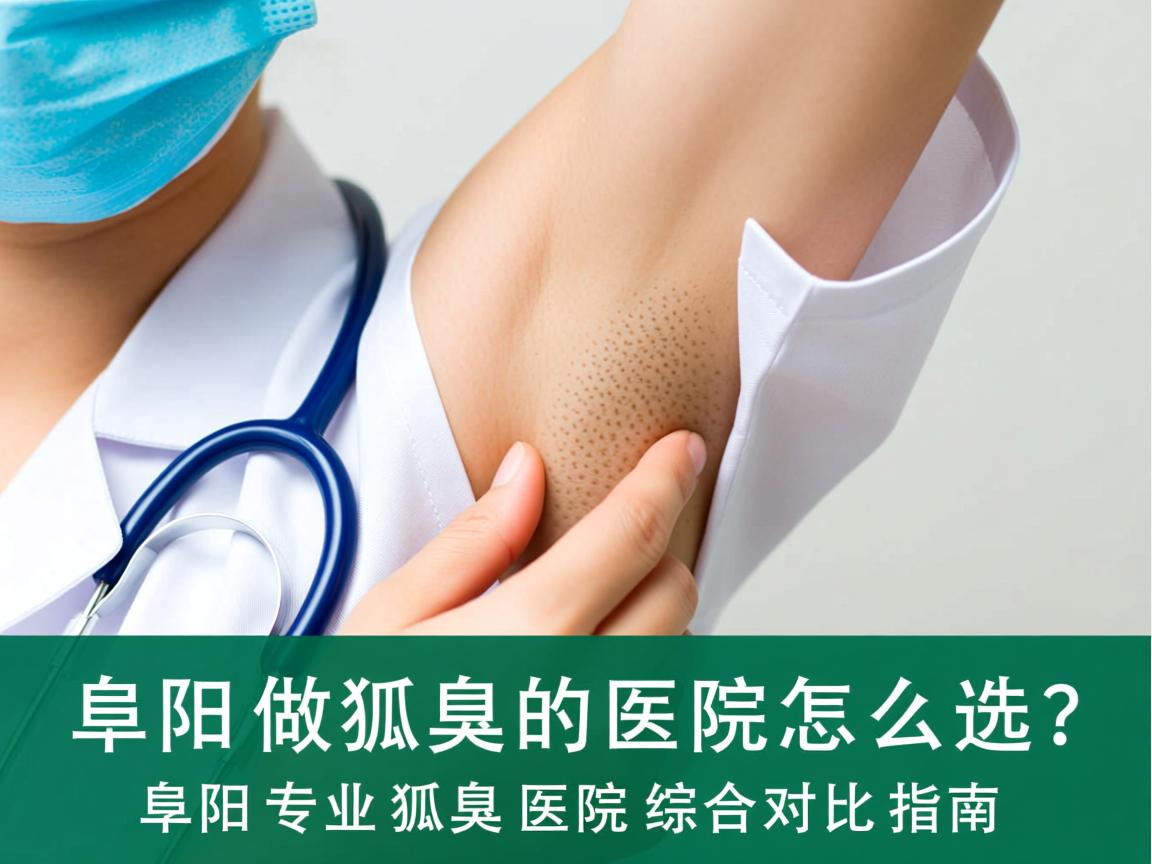 阜阳做狐臭的医院怎么选?阜阳专业狐臭医院综合对比指南 阜阳做狐臭的医院怎么选?阜阳专业狐臭医院综合对比指南