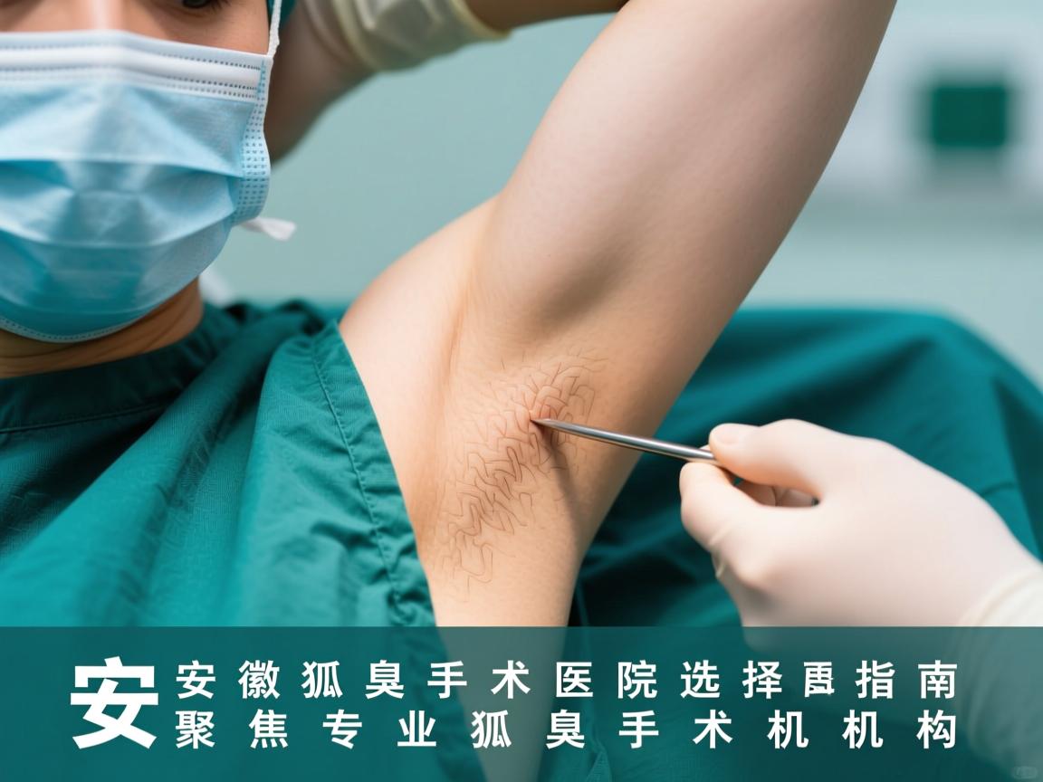 安徽狐臭手术医院选择指南,聚焦专业狐臭手术机构 安徽狐臭手术医院选择指南,聚焦专业狐臭手术机构