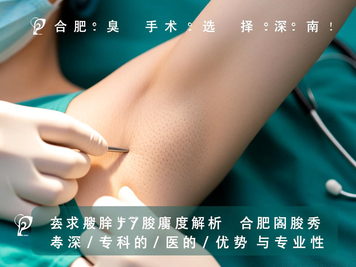 合肥腋臭手术选择指南,深度解析合肥腋秀腋臭专科的优势与专业性 合肥腋臭手术选择指南,深度解析合肥腋秀腋臭专科的优势与专业性