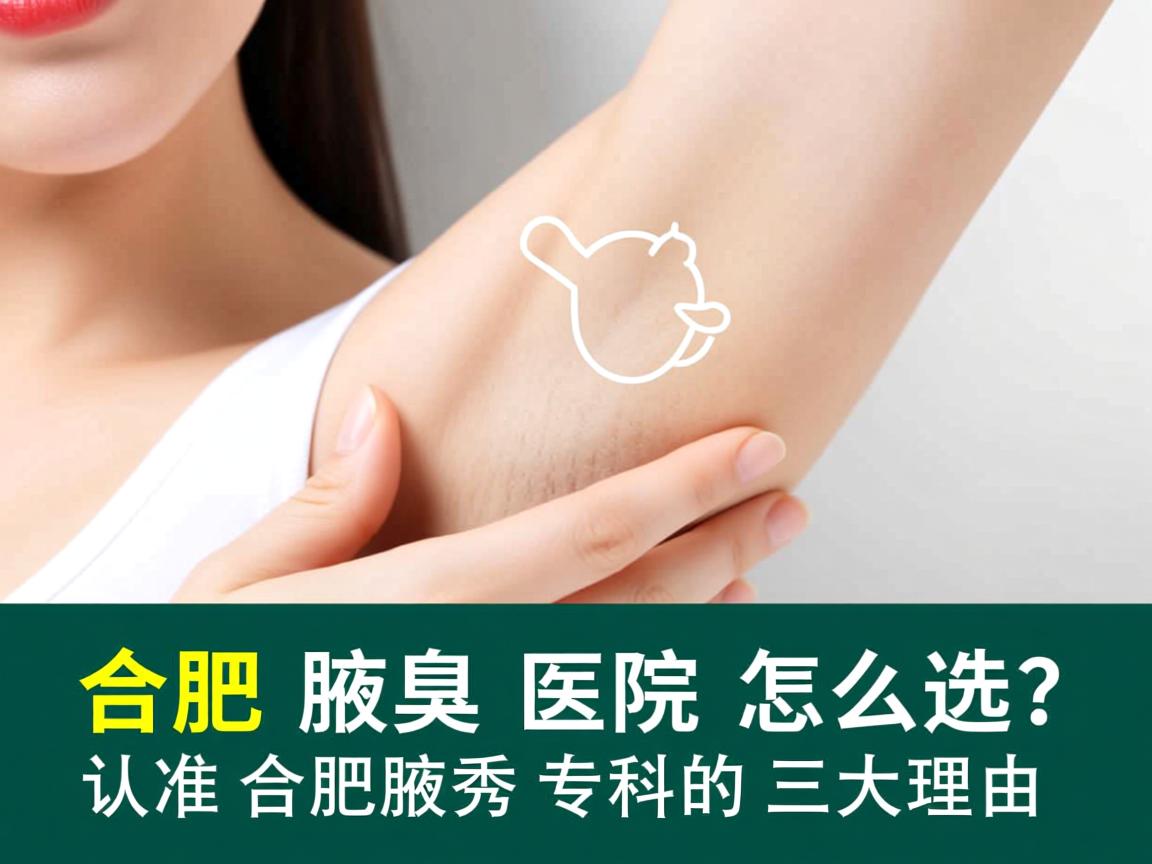 合肥腋臭医院怎么选?认准合肥腋秀专科的三大理由 合肥腋臭医院怎么选?认准合肥腋秀专科的三大理由