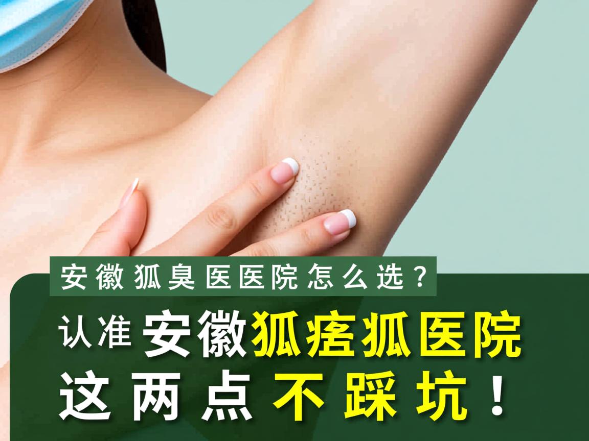 安徽狐臭医院怎么选?认准安徽狐臭医院这两点不踩坑! 安徽狐臭医院怎么选?认准安徽狐臭医院这两点不踩坑!