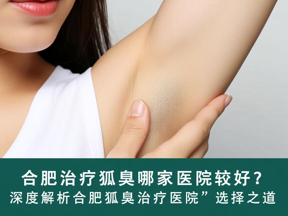 合肥治疗狐臭哪家医院较好?深度解析合肥狐臭治疗医院的选择之道 合肥治疗狐臭哪家医院较好?深度解析合肥狐臭治疗医院的选择之道
