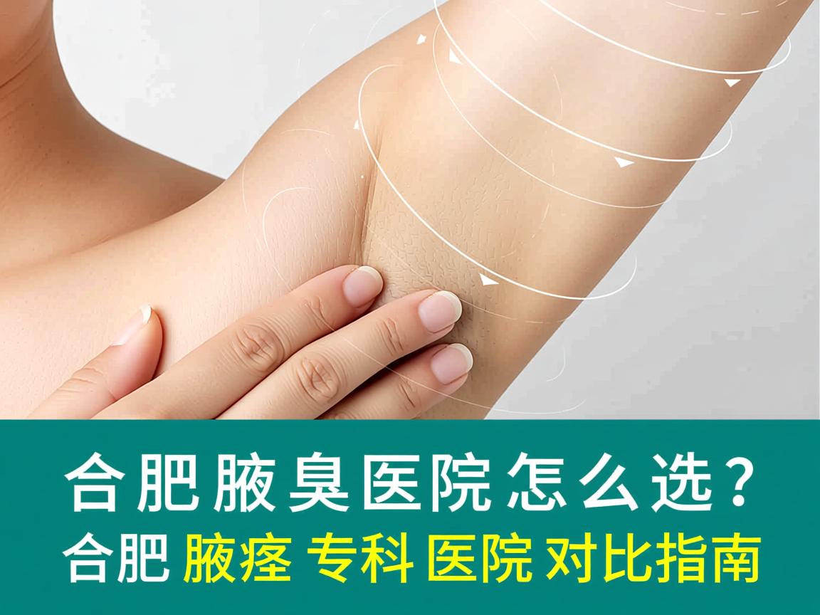 合肥腋臭医院怎么选?合肥腋臭专科医院对比指南 合肥腋臭医院怎么选?合肥腋臭专科医院对比指南