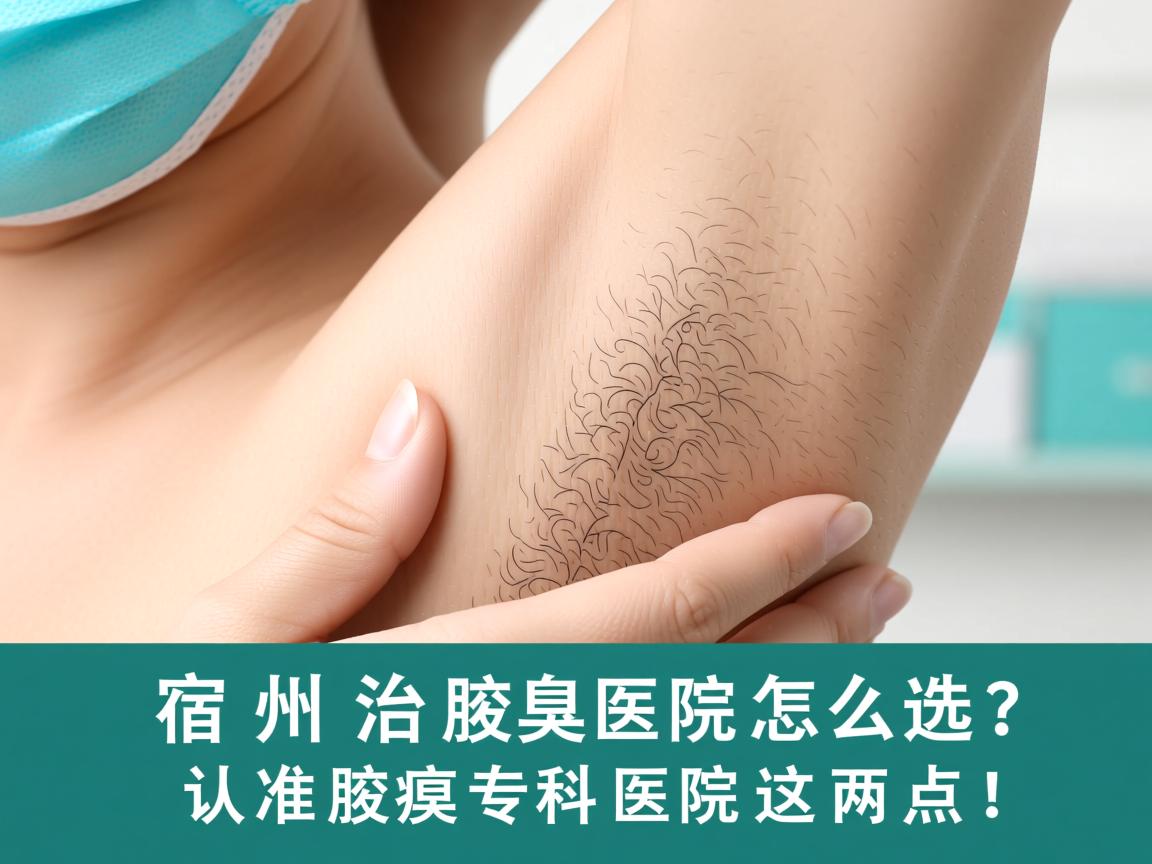宿州治腋臭医院怎么选?认准腋臭专科医院这两点! 宿州治腋臭医院怎么选?认准腋臭专科医院这两点!