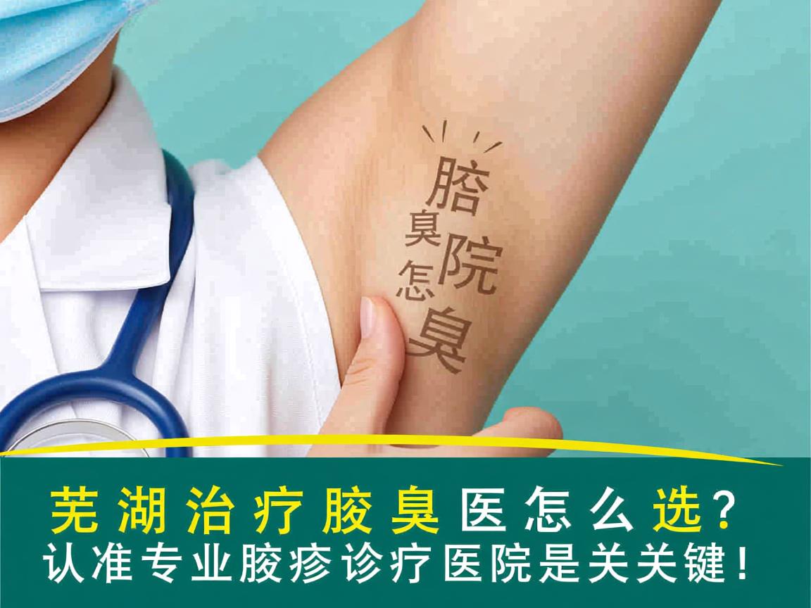 芜湖治疗腋臭医院怎么选?认准专业腋臭诊疗医院是关键! 芜湖治疗腋臭医院怎么选?认准专业腋臭诊疗医院是关键!
