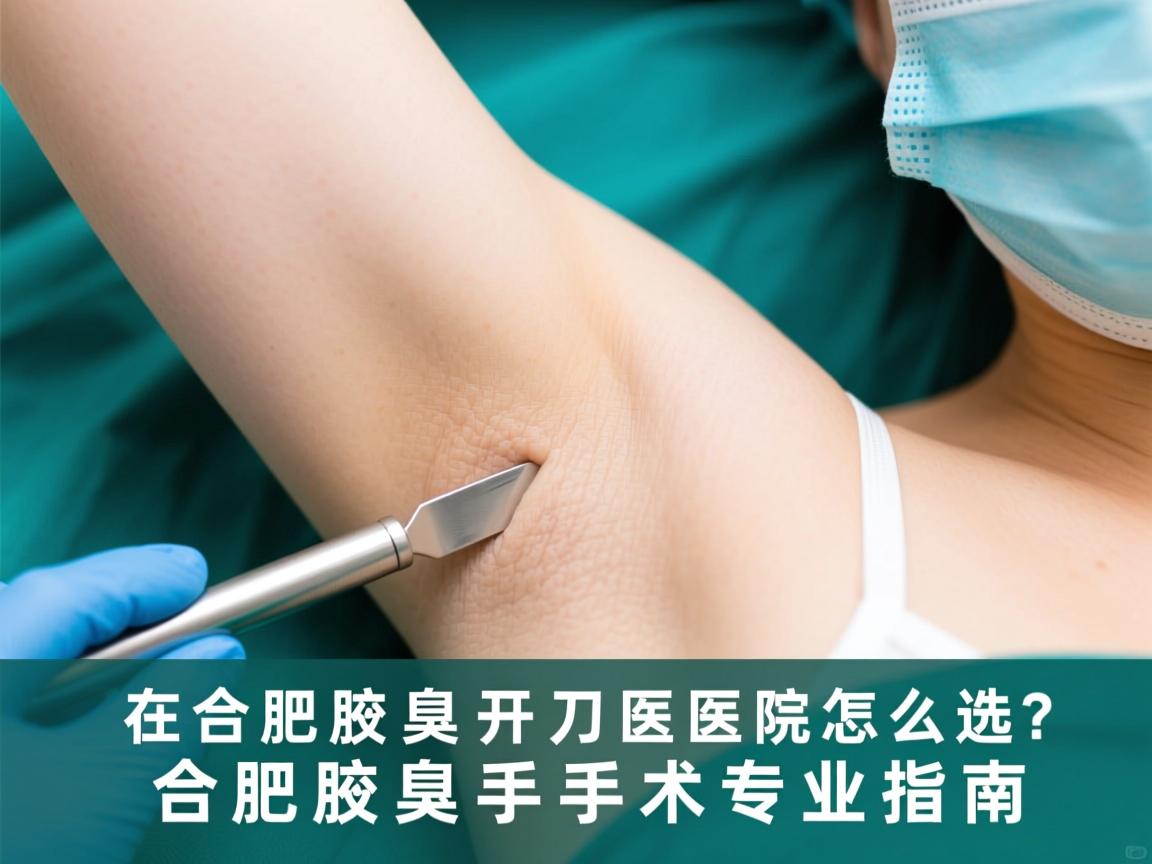 在合肥腋臭开刀医院怎么选?合肥腋臭手术专业指南 在合肥腋臭开刀医院怎么选?合肥腋臭手术专业指南
