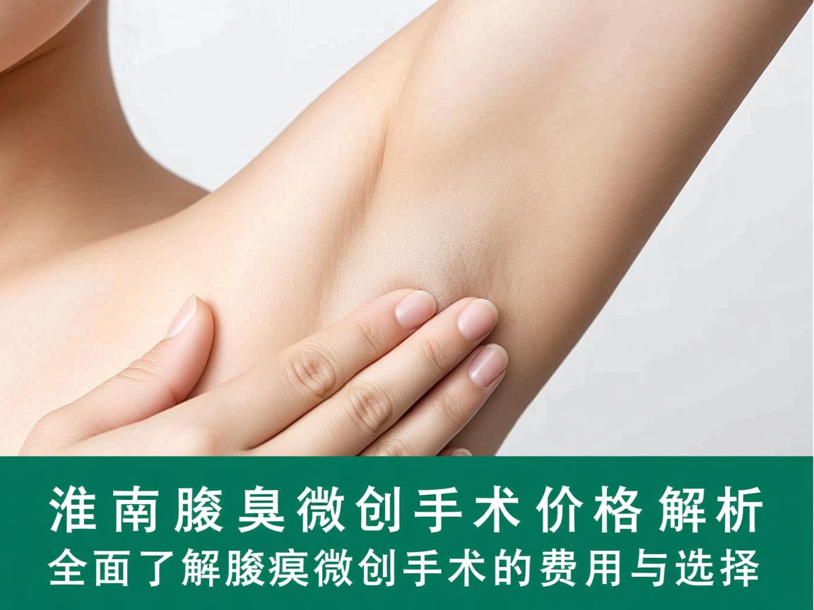 淮南腋臭微创手术价格解析，全面了解腋臭微创手术的费用与选择