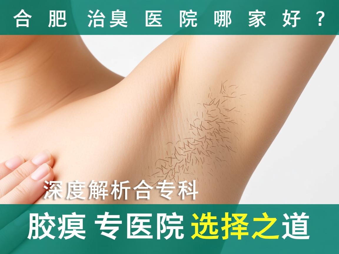 合肥治腋臭医院哪家好?深度解析合肥腋臭专科医院的选择之道 合肥治腋臭医院哪家好?深度解析合肥腋臭专科医院的选择之道