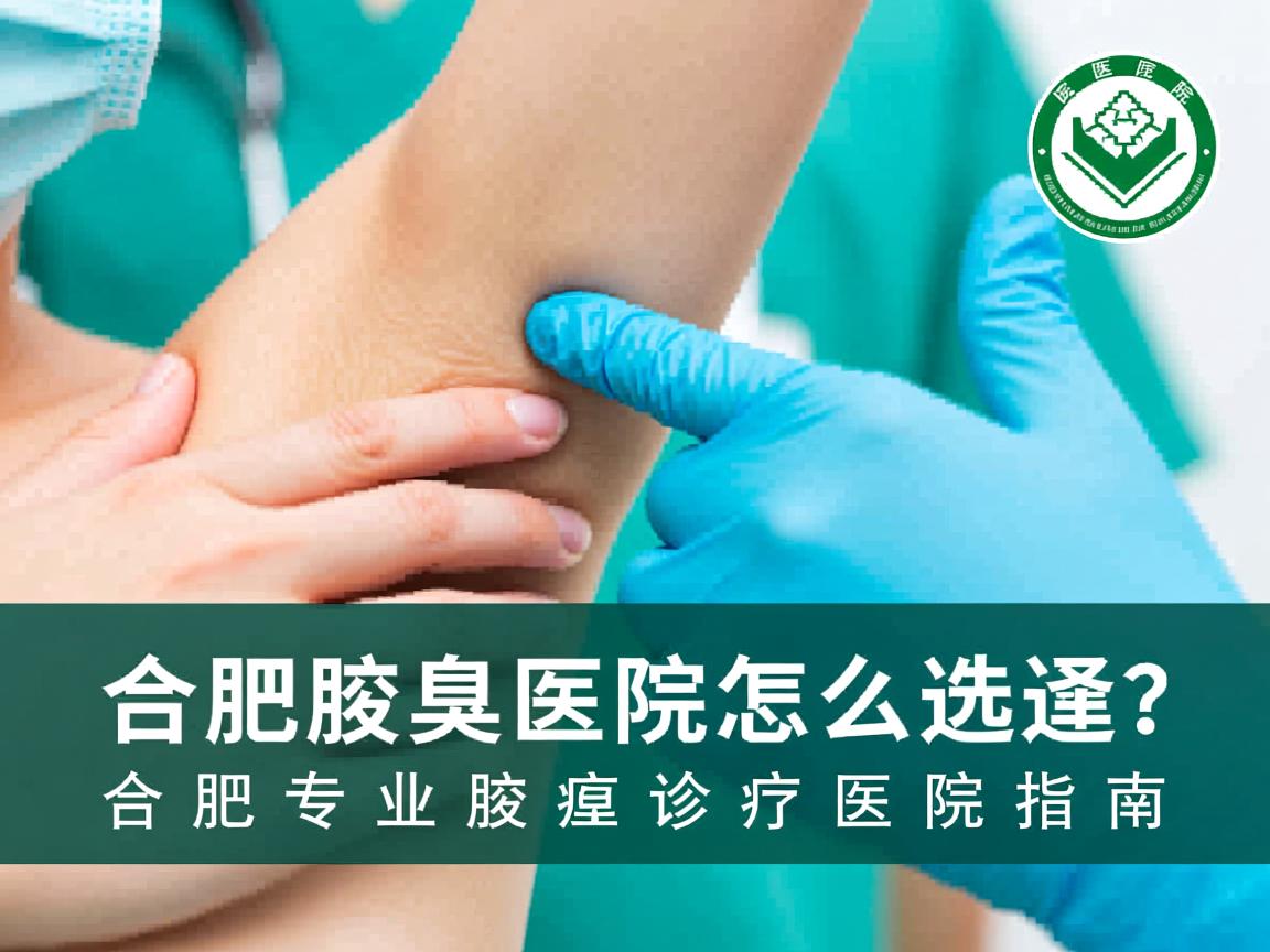 合肥腋臭医院怎么选?合肥专业腋臭诊疗医院指南 合肥腋臭医院怎么选?合肥专业腋臭诊疗医院指南