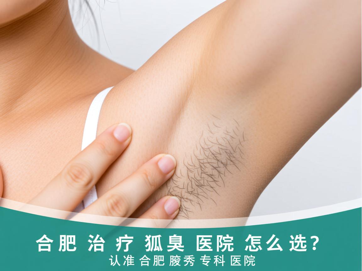 合肥治疗狐臭医院怎么选？认准合肥腋秀专科医院