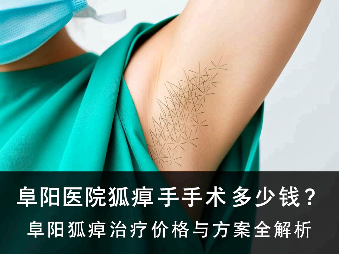 阜阳医院狐臭手术多少钱？阜阳狐臭治疗价格与方案全解析