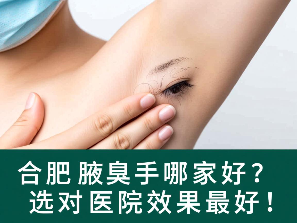合肥腋臭手术哪家好?选对医院效果最好! 合肥腋臭手术哪家好?选对医院效果最好!