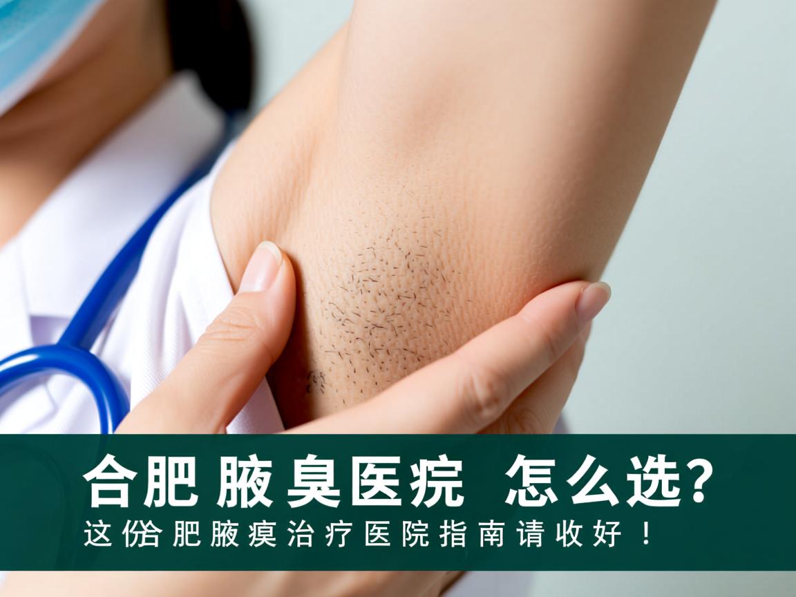 合肥腋臭医院怎么选?这份合肥腋臭治疗医院指南请收好! 合肥腋臭医院怎么选?这份合肥腋臭治疗医院指南请收好!