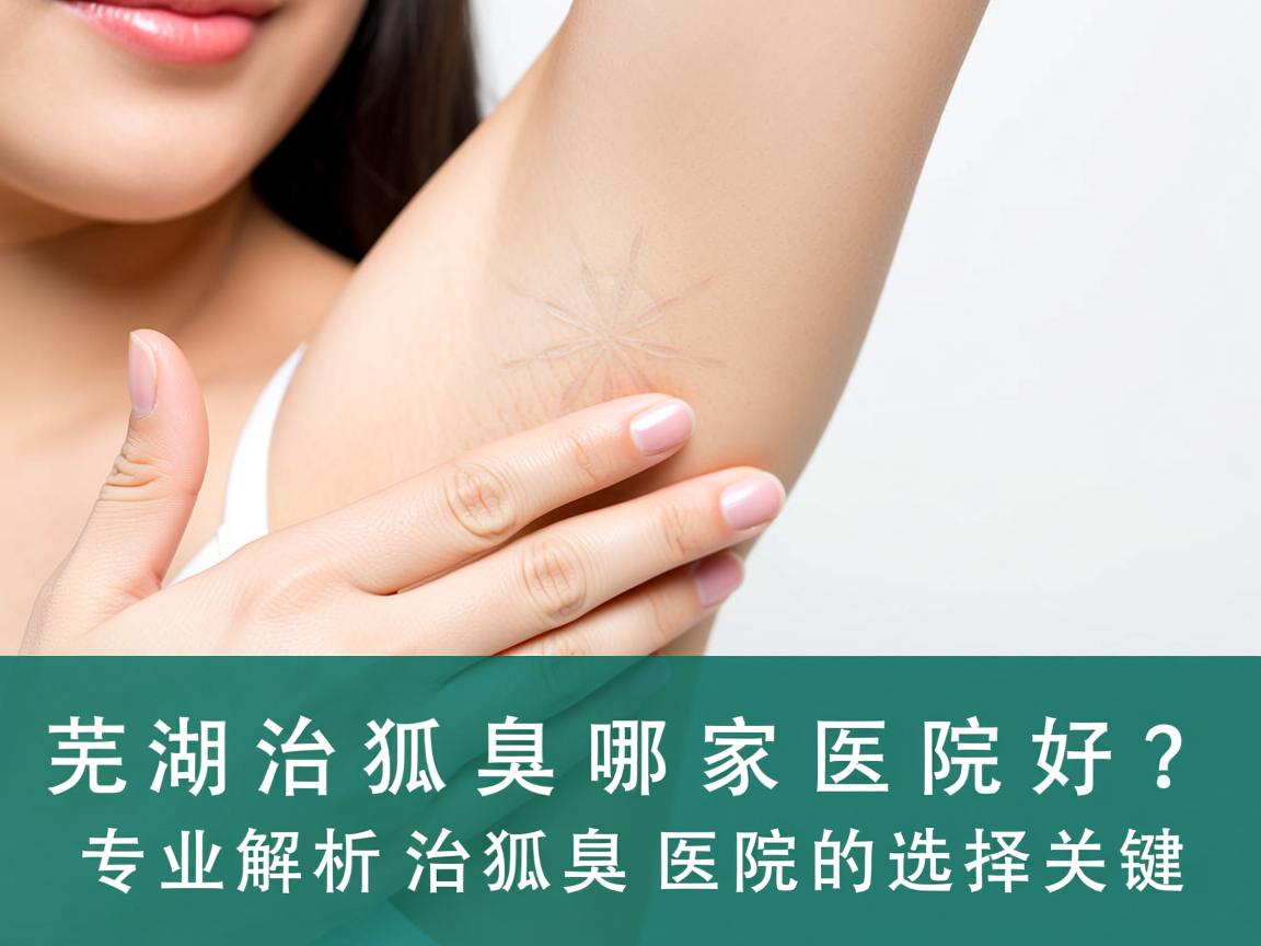 芜湖治狐臭哪家医院好？专业解析治狐臭医院的选择关键