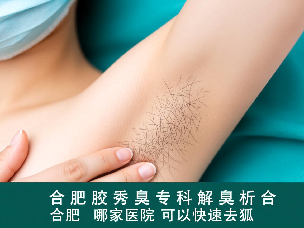 合肥腋秀腋臭专科解析，合肥哪家医院可以快速去狐臭