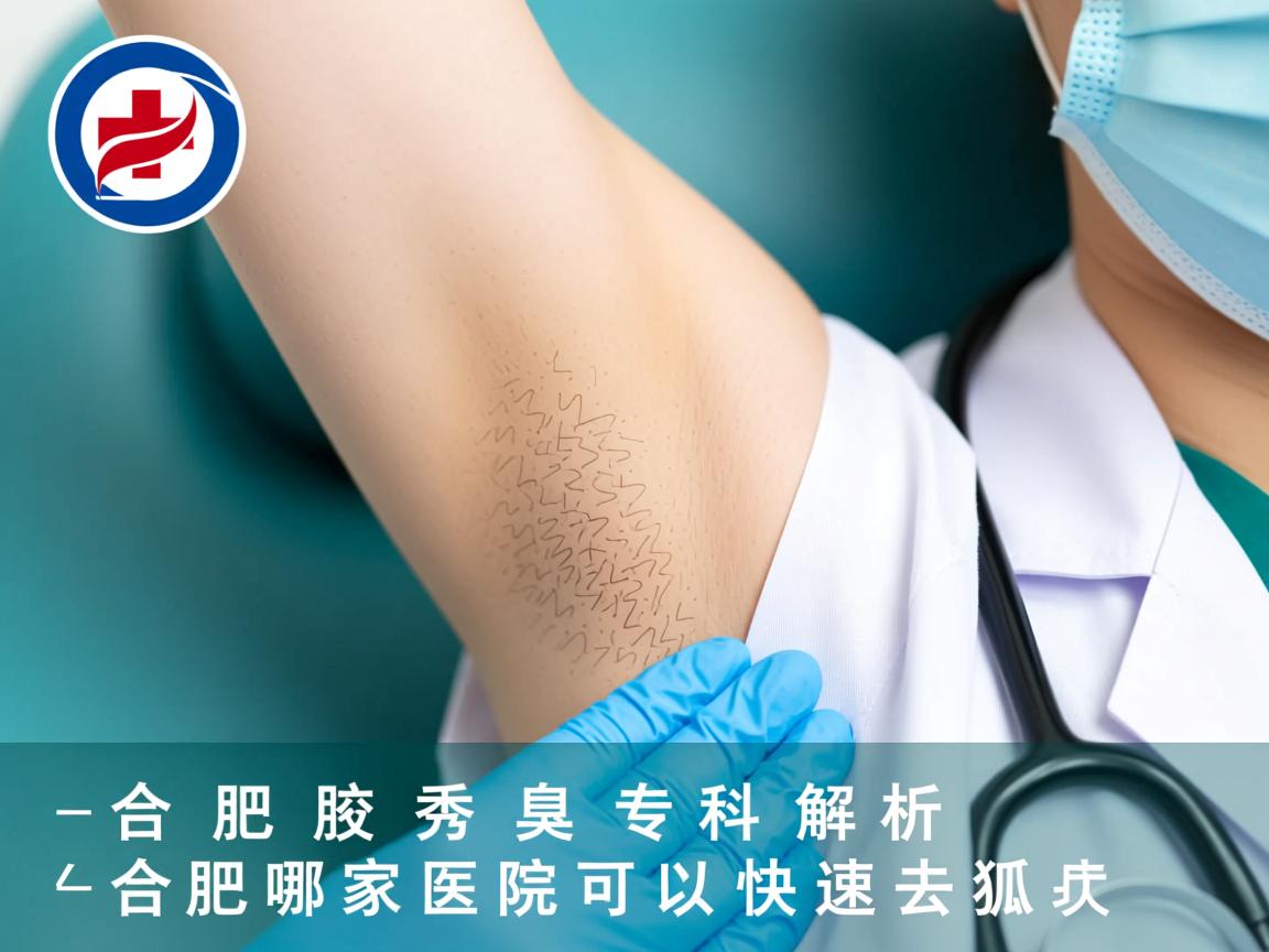 合肥腋秀腋臭专科解析，合肥哪家医院可以快速去狐臭