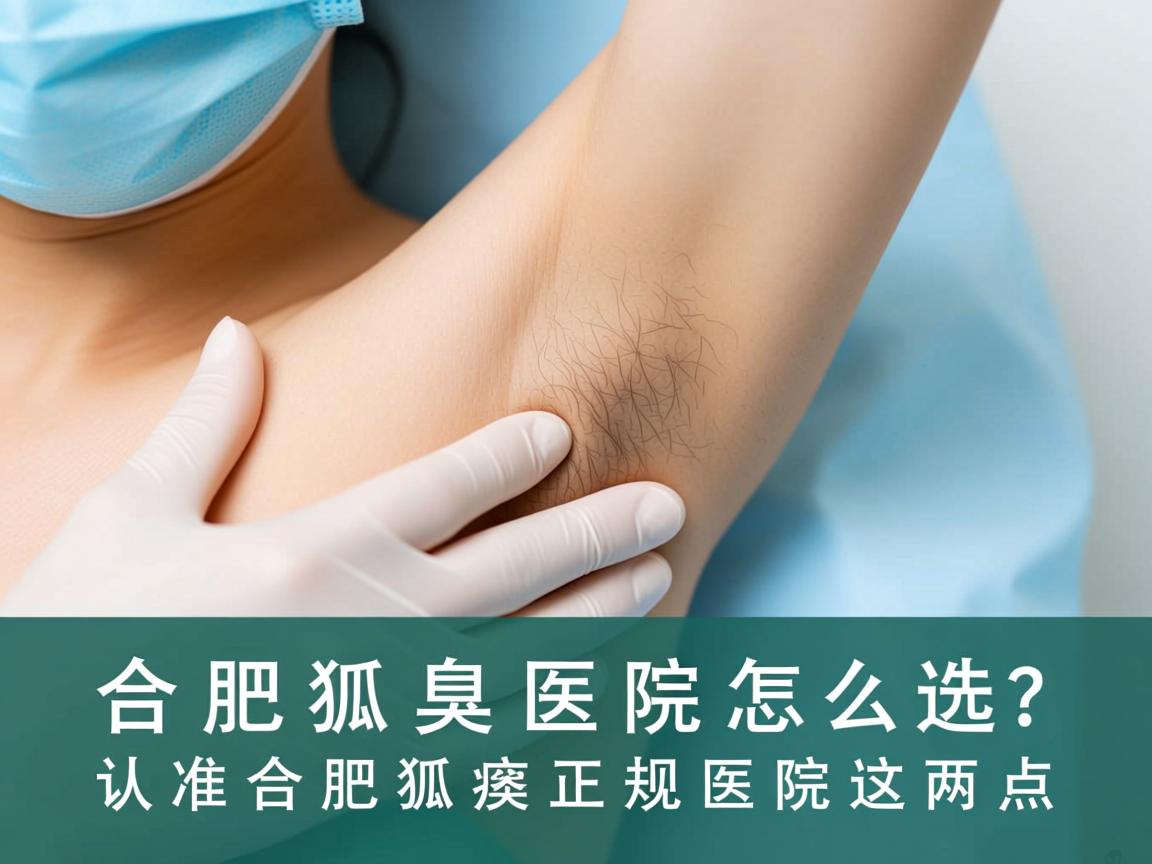 合肥狐臭医院怎么选?认准合肥狐臭正规医院这两点 合肥狐臭医院怎么选?认准合肥狐臭正规医院这两点