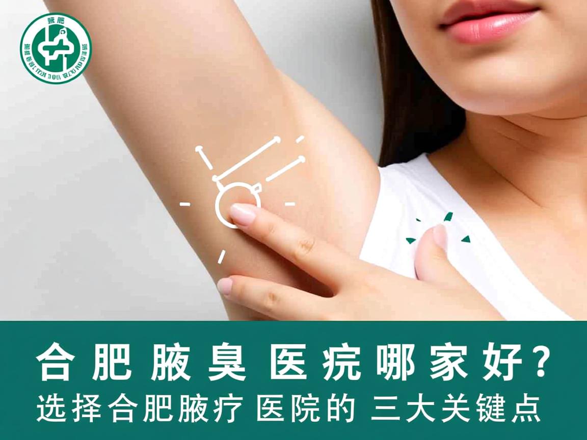 合肥腋臭医院哪家好?选择合肥腋臭医院的三大关键点 合肥腋臭医院哪家好?选择合肥腋臭医院的三大关键点